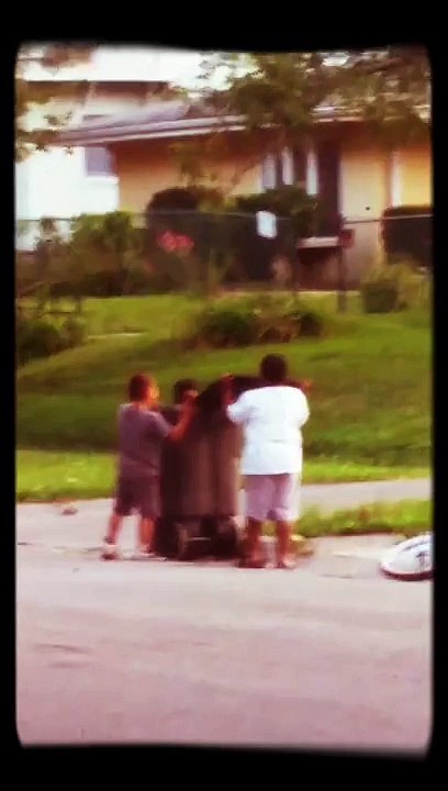 The neighborhood kids are so bad