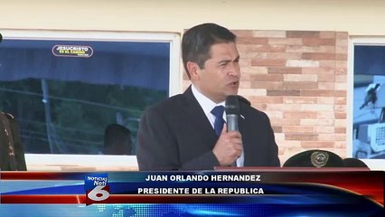 Presidente de Honduras en conferencia de prensa