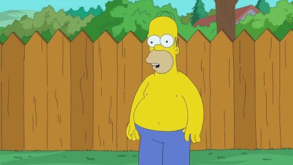 Homer Simpson relève le défi du Ice Bucket Challenge... et va être victime d'un mauvais tour !