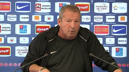 Rolland Courbis avant MHSC vs ASMFC