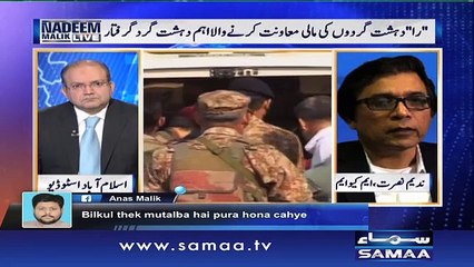 Raw ka himayati kon - Nadeem Malik Live 22 Sep 2015
