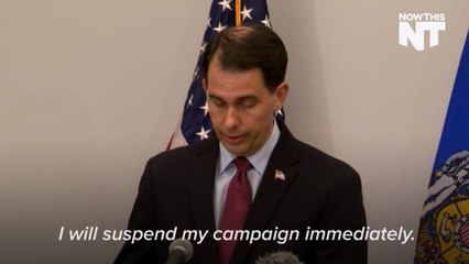 Scott Walker Wants Other Candidates To Drop Out...To Defeat Donald Trump