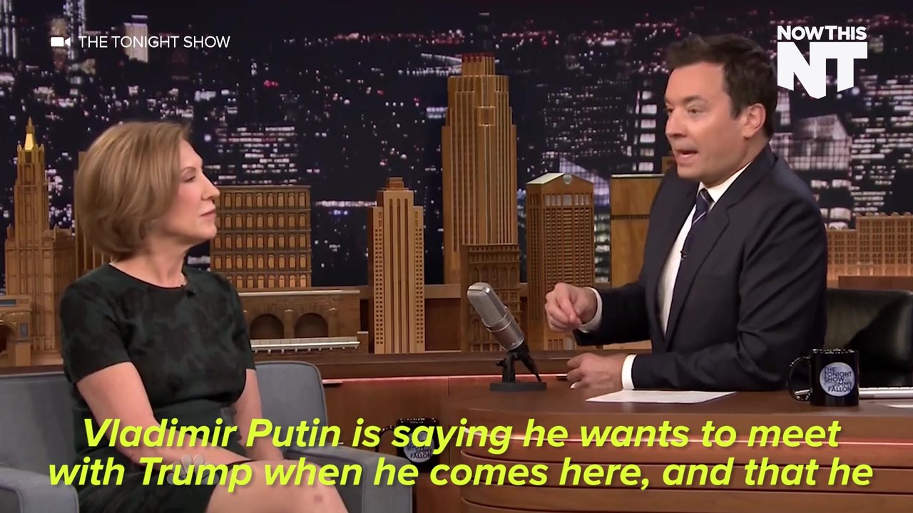 Carly Fiorina Says Trump & Putin "Have A Lot In Common"