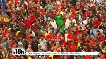 Ecrans géants pour le Mondial: règles à respecter