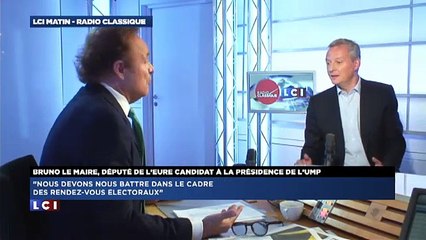 Bruno Le Maire aux chefs UMP : "Faites du sport, couchez-vous !"