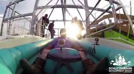 Le Verrück, le toboggan aquatique le plus haut du monde