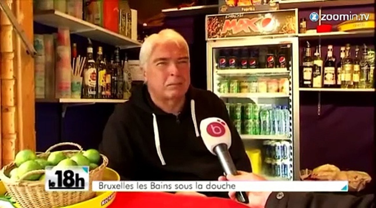 Bruxelles les Bains...sous la douche