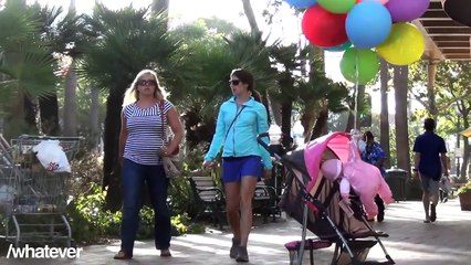 Caméra cachée : un bébé qui s’envole