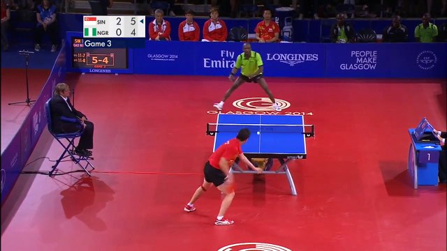 Tennis de table : un point incroyable de 41 échanges aux Jeux du Commonwealth