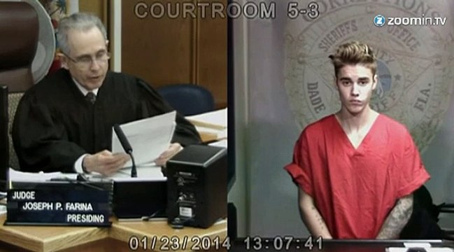 Justin Bieber échappe à la prison