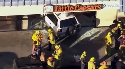 Une voiture fonce dans une pizzeria : 7 blessés