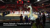 Mondial de basket-ball : les Turcs ignorent totalement le haka des Néo-Zélandais