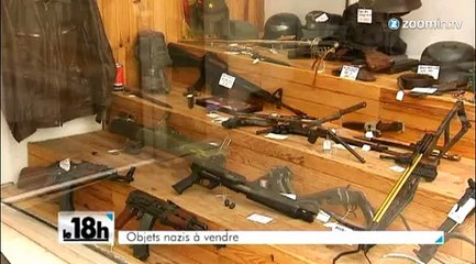 Descargar video: Polémique autour d'objets nazis à vendre