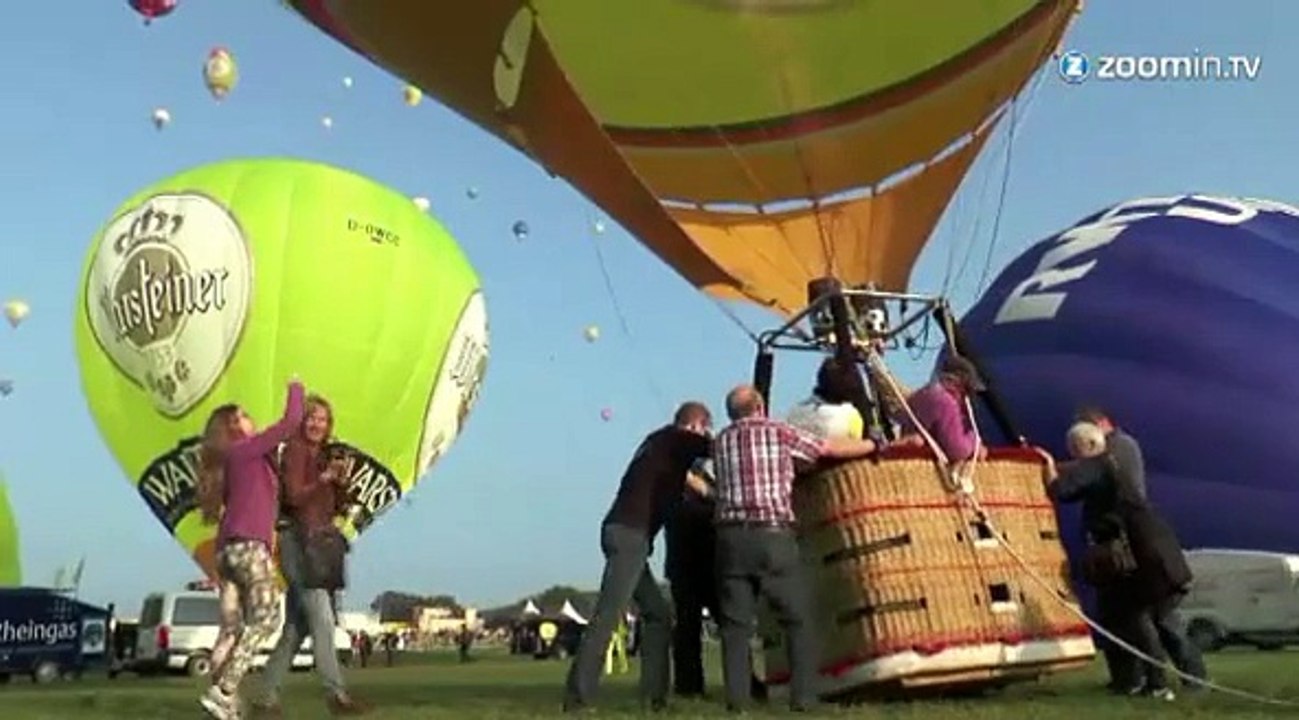 Des montgolfières comme s'il en pleuvait!