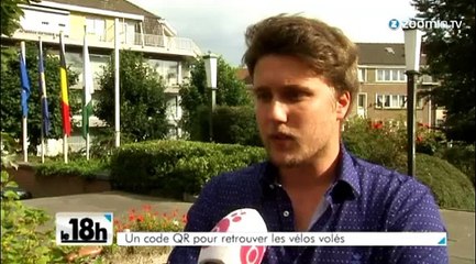 Un code QR pour retrouver les vélos volés