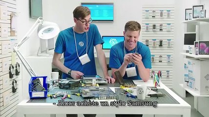 Comment Samsung se moque d'Apple