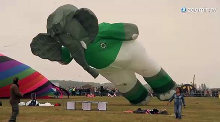 Berlin: un festival de cerfs-volants haut en couleurs