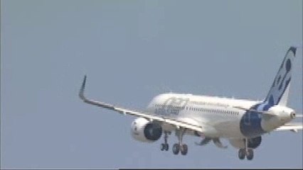 Le décollage du premier Airbus A320 Neo