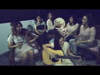 THINKING OUT LOUD  - Ed Sheeran cover by DAUGHTERS 5 & roadfill