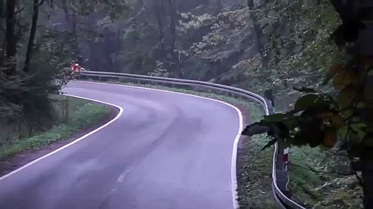 Une sortie de route spectaculaire lors d'un rallye en Pologne