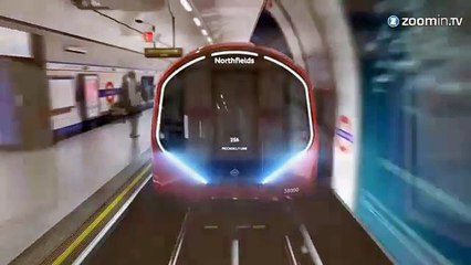 Londres: les images du nouveau métro, très chic!