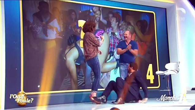 Le booty shake sexy (mais un peu raté) de Daphné Bürki à Cyril Hanouna