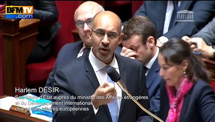 Emmanuel Macron baille en pleine séance à l'Assemblée nationale