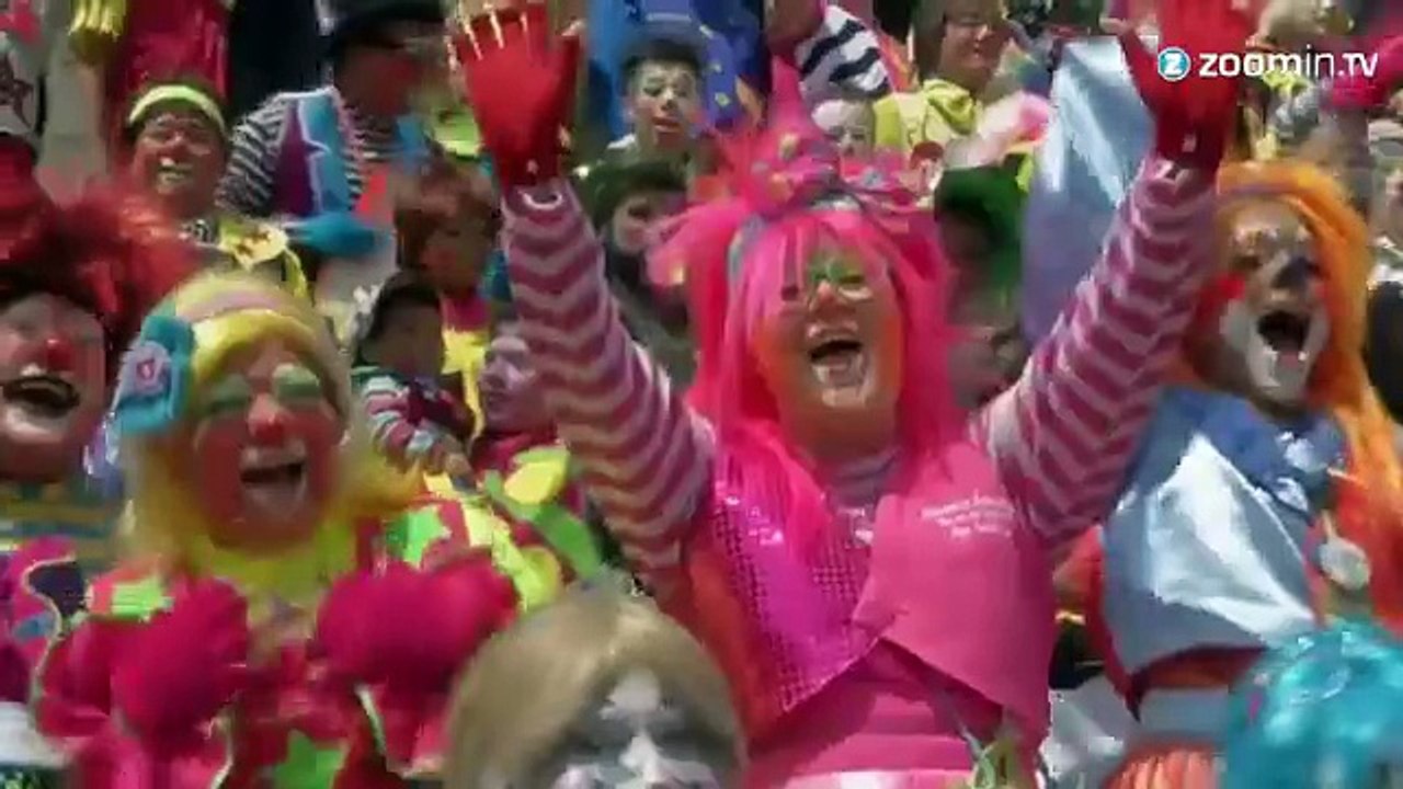 Mexico: 500 clowns se réunissent pour rire!