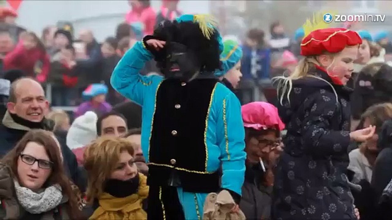 Le père fouettard, pas très apprécié aux Pays-Bas!