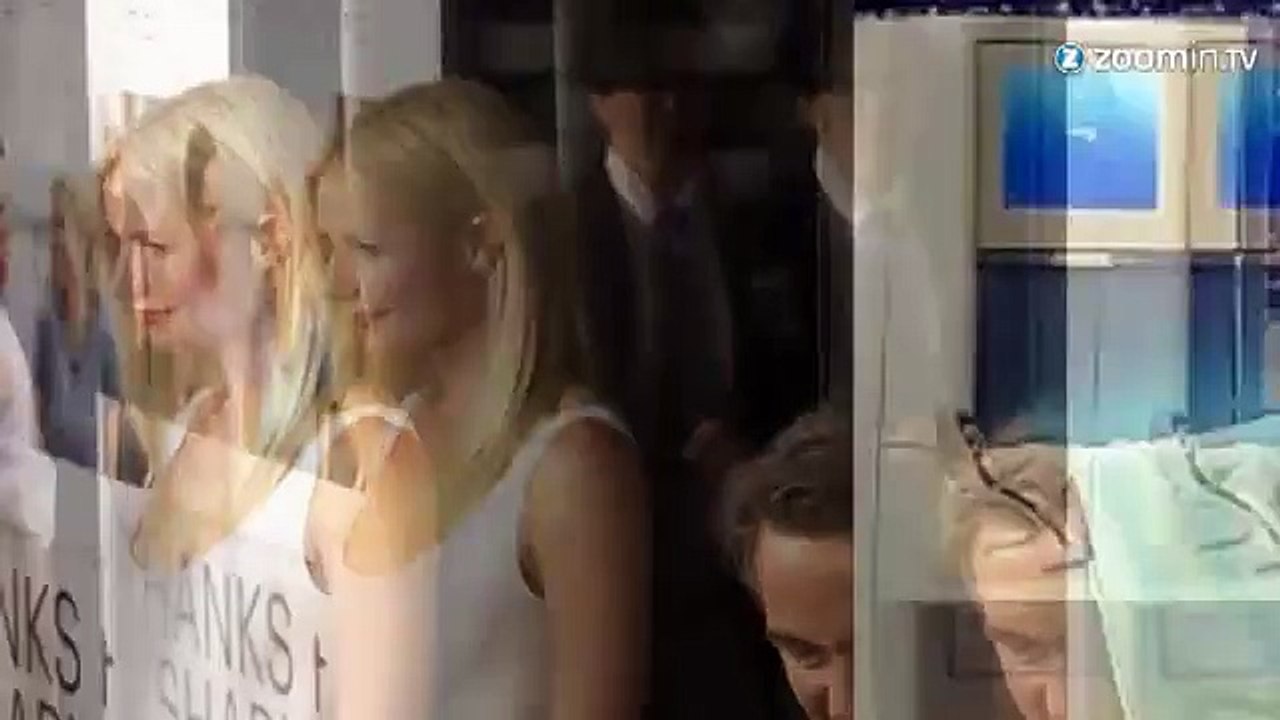 Gwyneth Paltrow vole (ou nage) dans les nuages