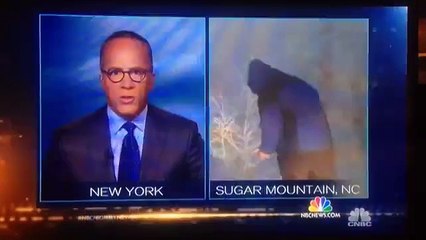 Le présentateur météo surpris en train d'uriner en direct !