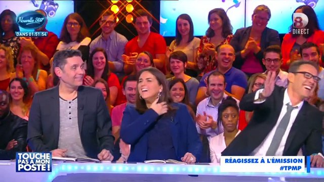 Bernard Montiel recadré par Valérie Trierweiler