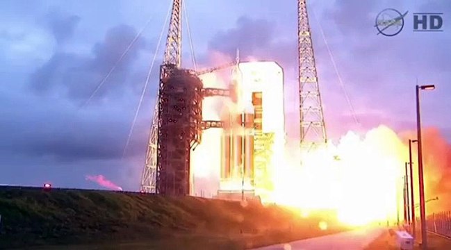 Orion: la NASA réussit le lancement de sa capsule