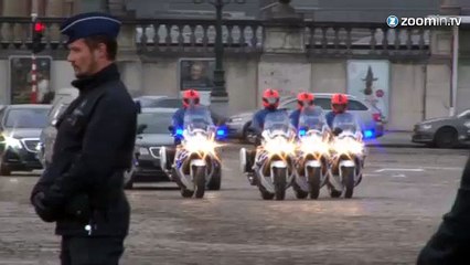Le corps de Fabiola a été transporté au Palais Royal