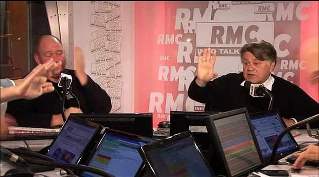 Gilbert Collard énerve Alain Marschall : Gilbert, ta gueule sinon je te sors du studio !