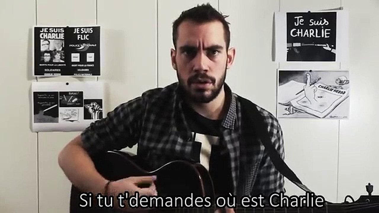 "Je suis Charlie", la chanson hommage à Charlie hebdo