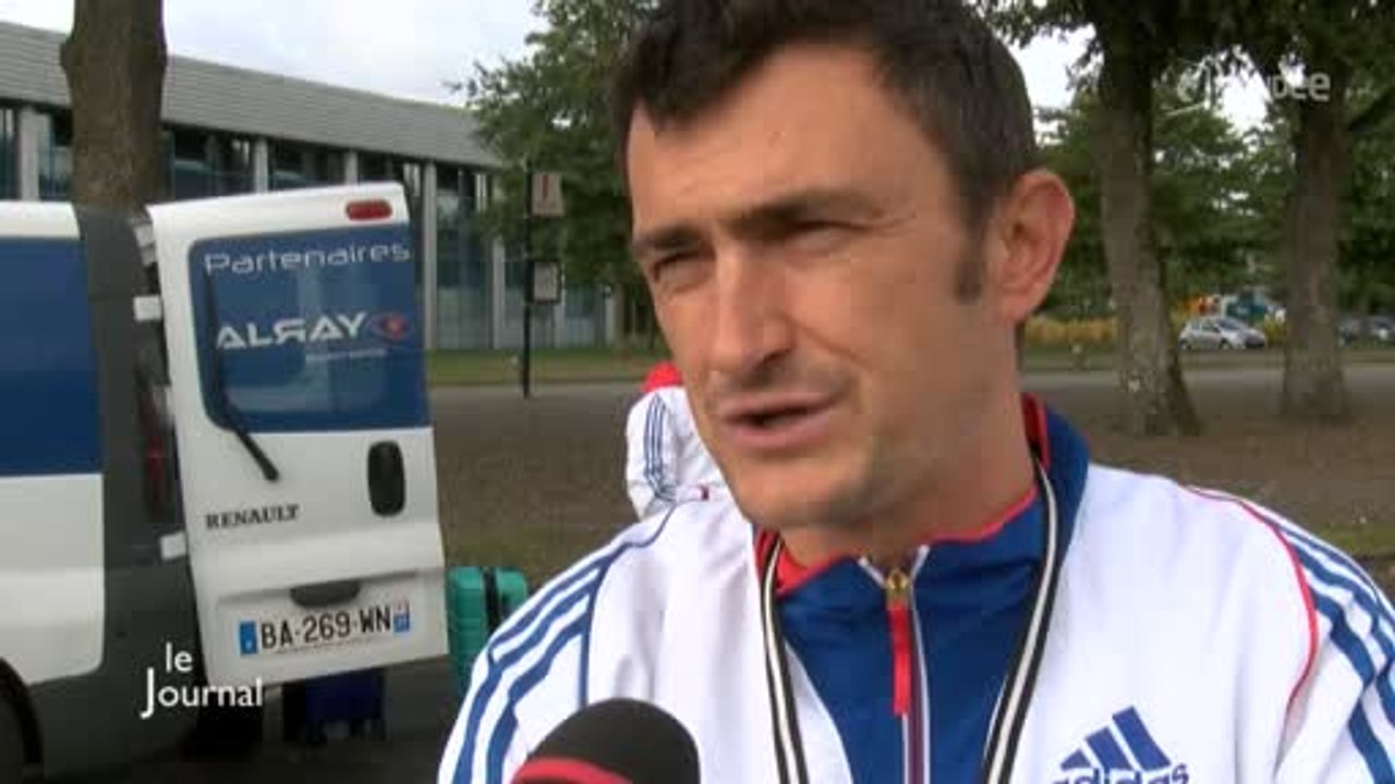 Roller : Passage de l'équipe de France en Vendée
