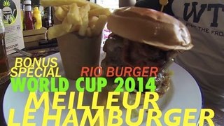 WORLD CUP BURGER - Rio Burger (FrogPubs) - BONUS #ALRDMH