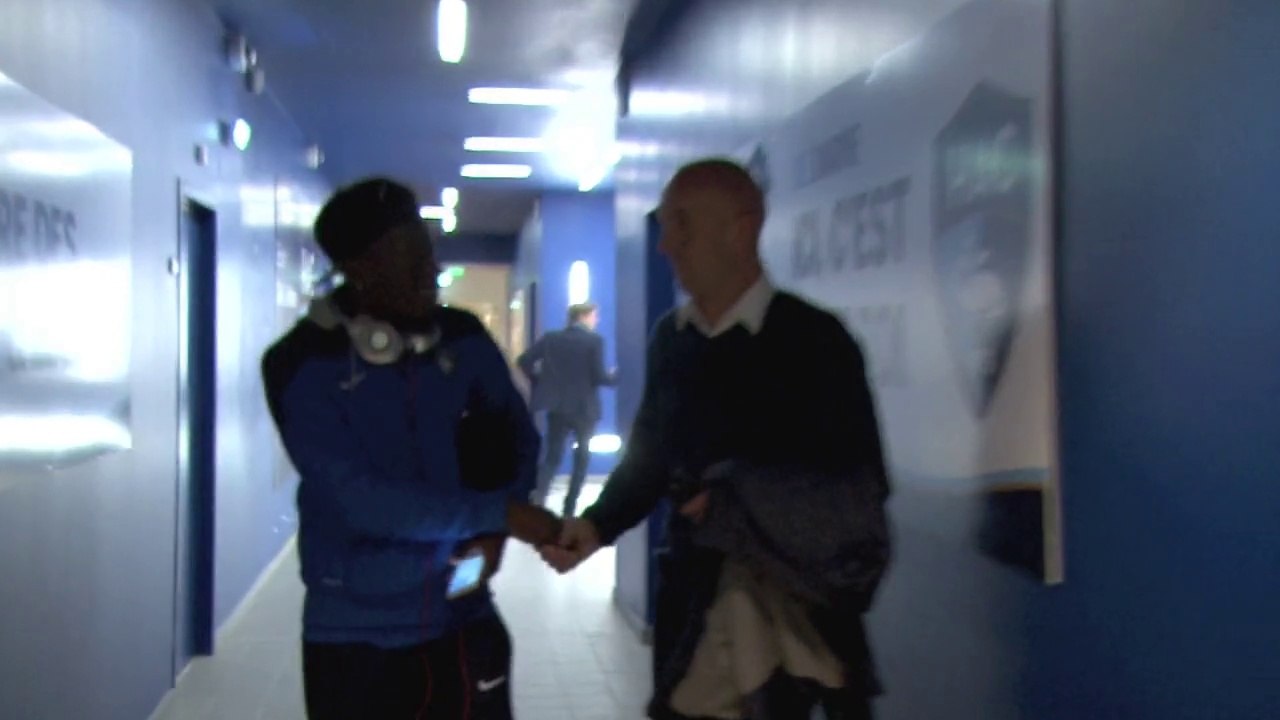 HAC-METZ : l'arrivée joueurs du HAC au Stade Océane