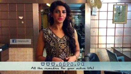 weight loss tip by filmstar sana www.aapa.pk