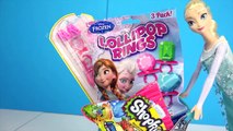 Frozen ELSA SHOPPING SURPRISE ★ Frozen Lollipops, Shopkins, Barbie Shoes, Bags, Necklaces, Toys