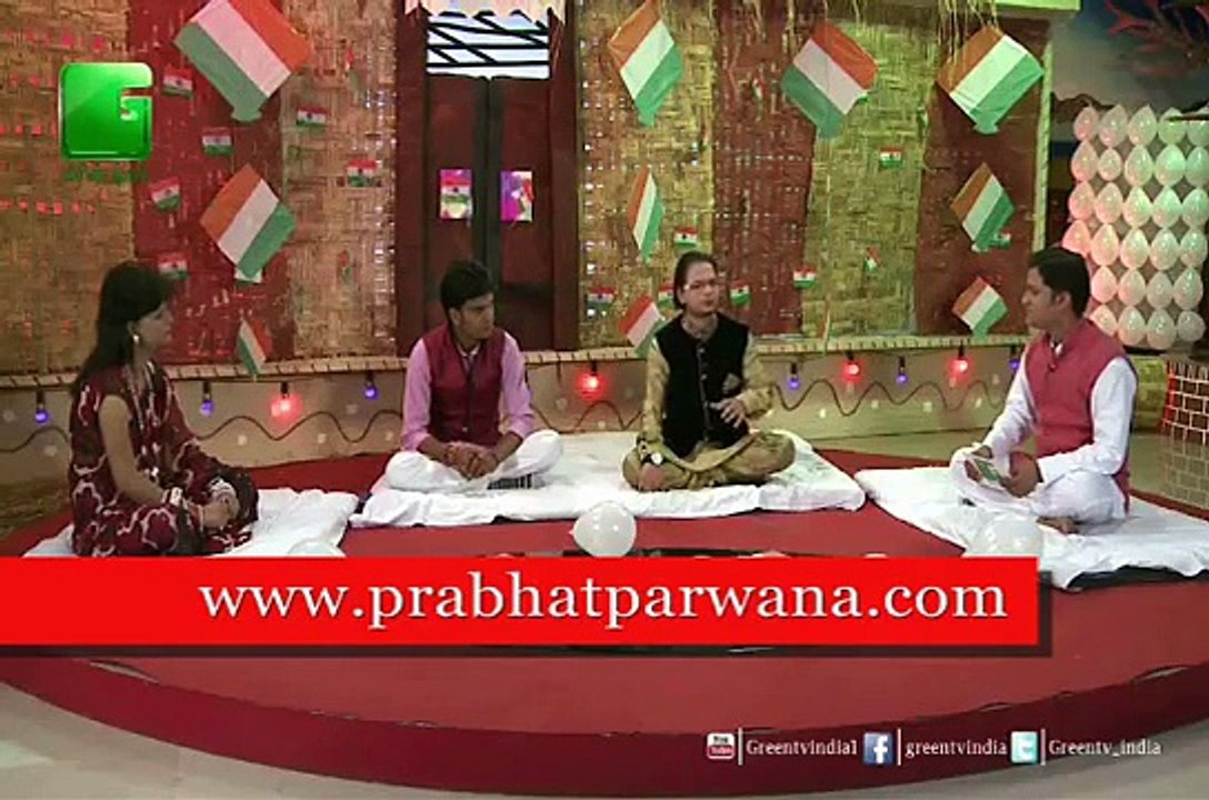 Bhagat Singh Banna Hoga Poetry on Green TV by Prabhat PARWANA- Aug 2015