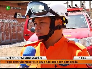 INCÊNDIO EM SUBESTAÇÃO