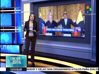 Ricardo Patiño se congratula por la reunión Venezuela-Colombia