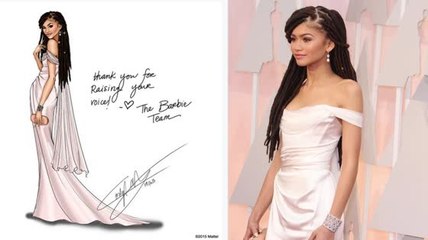 Le look de Zendaya aux Oscars immortalisé par Barbie