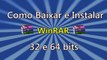 Como Baixar e Instalar o Winrar (32 bits/64 Bits) PT-BR