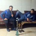 most funny video Two friends smoking shesha.must watch