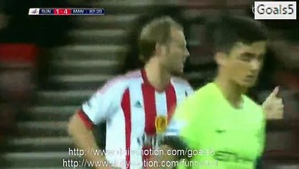 Ola Toivonen Goal Sunderland 1 - 4 Manchester City Capital One Cup 22-9-2015