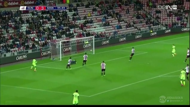 Sunderland 1 - 4 Manchester City All Goals and Full Highlights 22/09/2015 - Capital One Cup