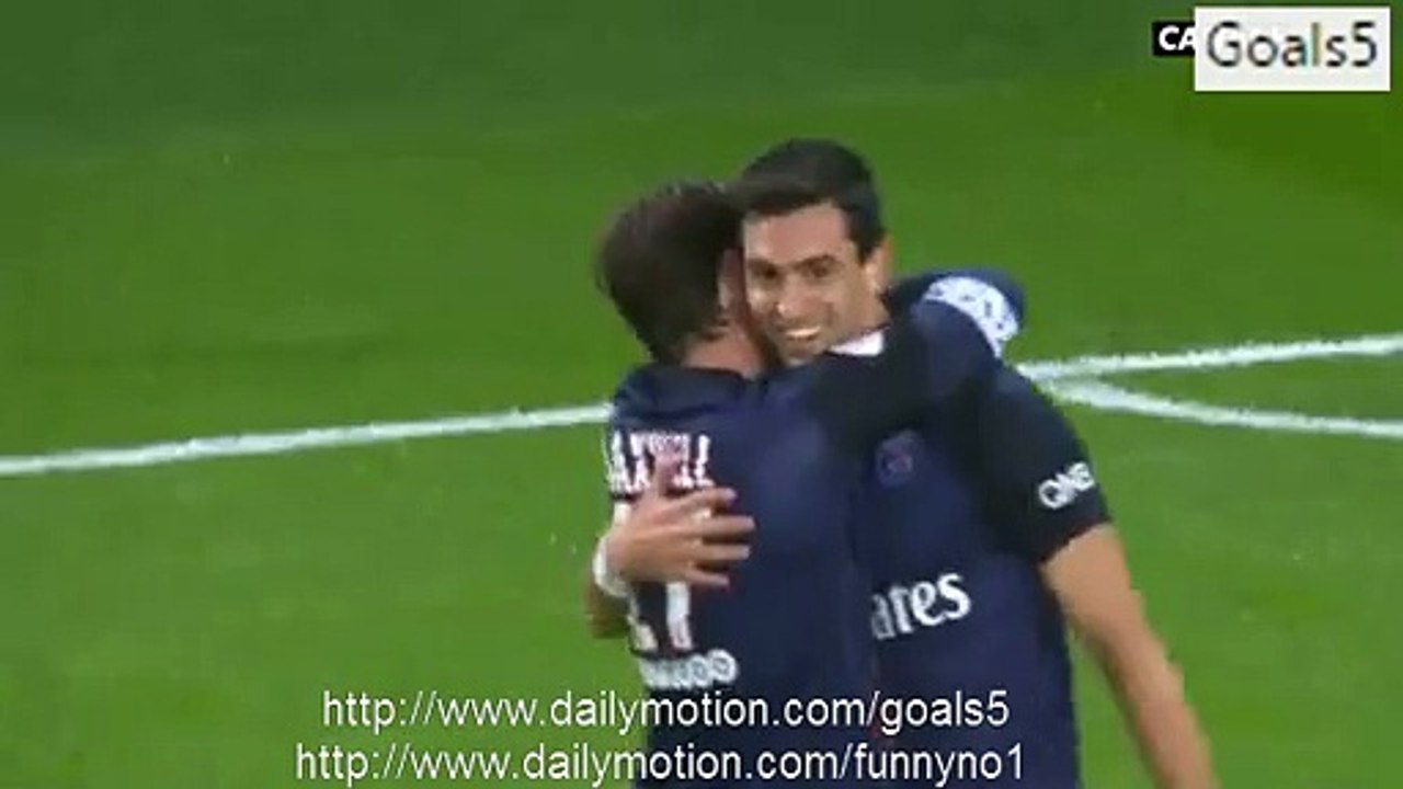 All Goals - Paris Saint Germain 3-0 Guingamp - Ligue 1 - 22.09.2015 HD